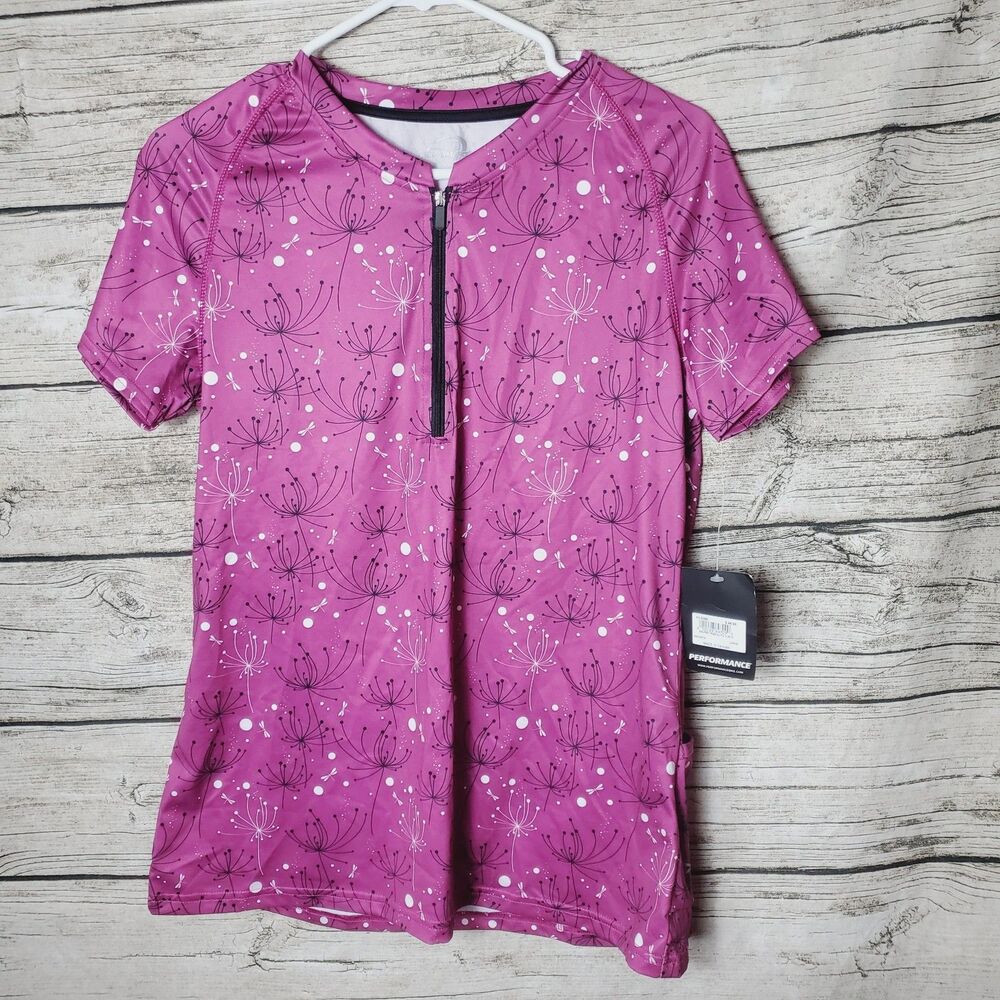 Performance Womens Bike Jersey Size Large NWT